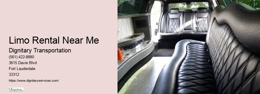 Limo Companies Near Me